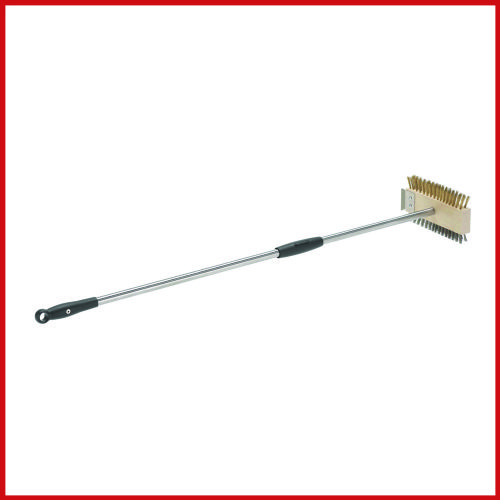 GI Metal Oven Brush AC-SPB1 - 20cm x 11cm Head - 79cm Handle